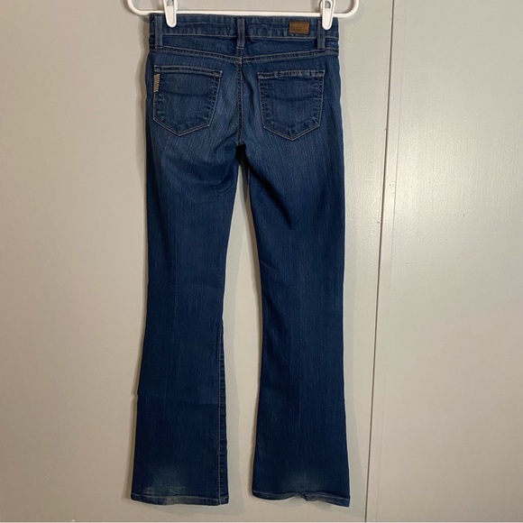 Paige Skyline Bootcut Dark Wash Jeans in Size 24 - Picture 2 of 7